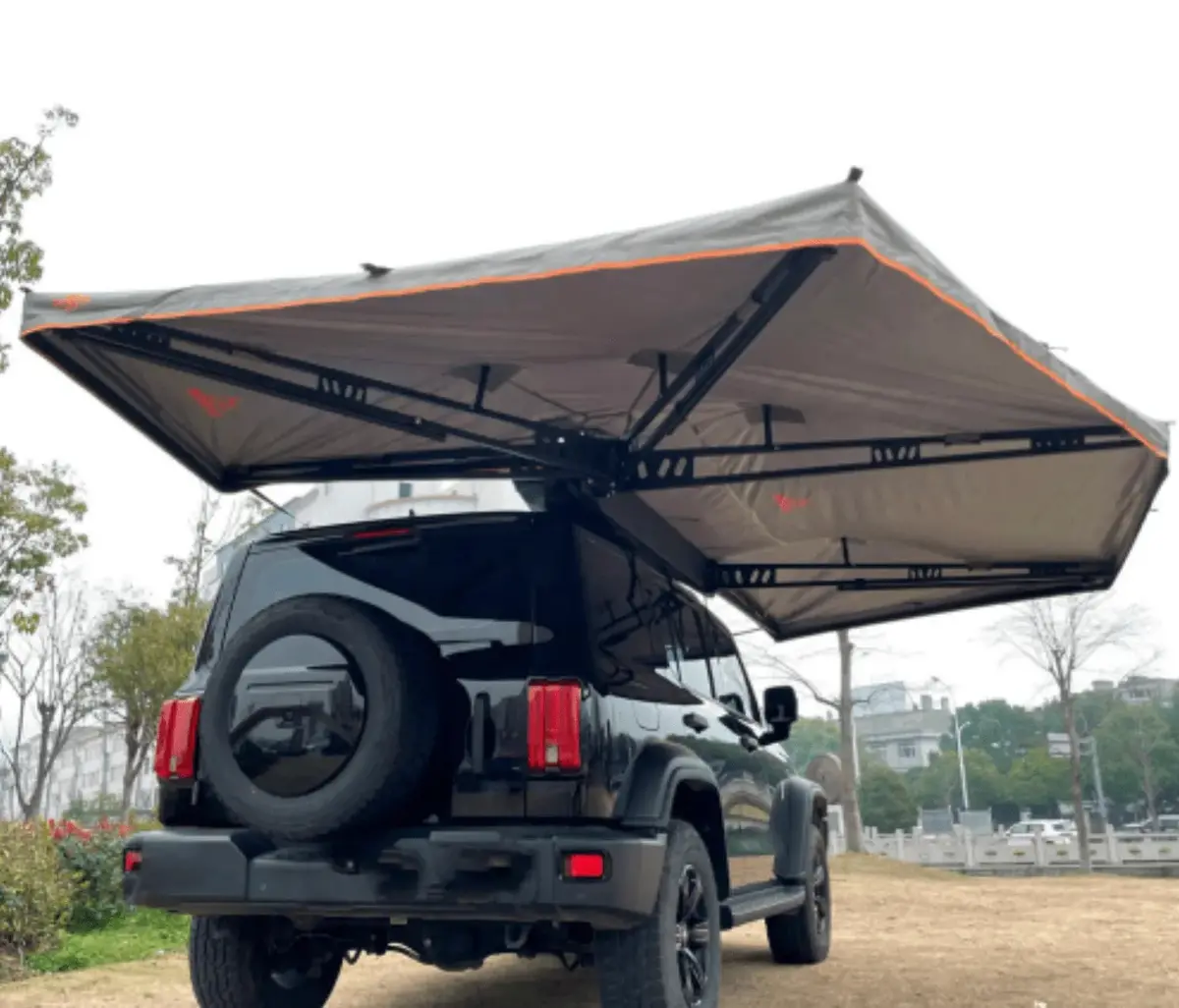 Auvent 270° Xl Autoportant Overland | Bullface 470 Droite 1
