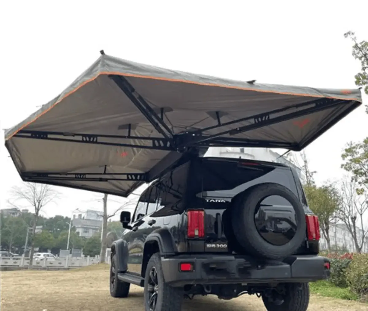Auvent 270° Xl Autoportant Overland | Bullface 470 Gauche 1