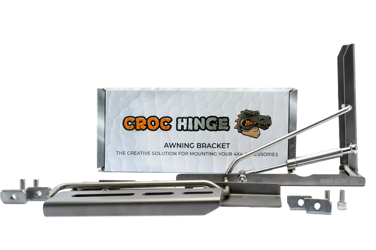 Support De Auvent Rabattable Croc Hinge – Polyvalence & Robustesse 4X4 1
