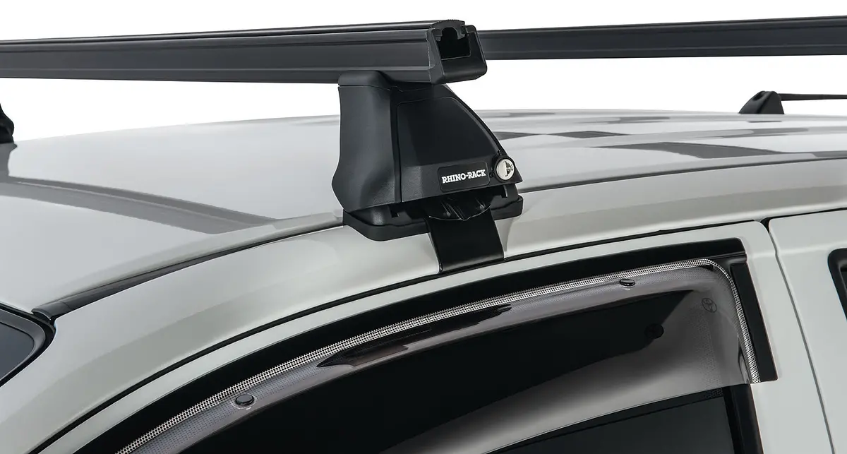 Kit 2 Barres De Toit Heavy Duty Noire 1375Mm Série 2500 Toyota Hilux Vigo 2005-2015 - Rhino-Rack 2