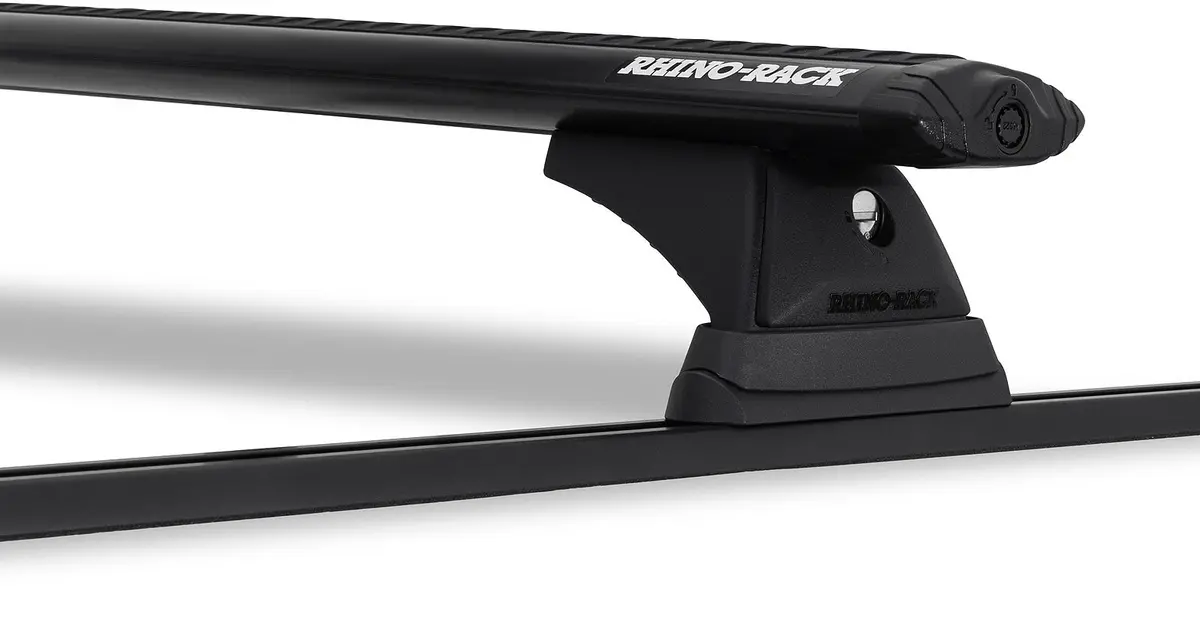 Kit 2 Barres De Toit Noire 1065Mm Rch Trackmount Heavy Duty Toyota Hilux 1988-1997 - Rhino-Rack 1