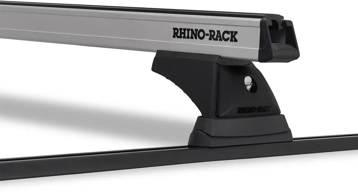 Kit 2 Barres De Toit Noire 1250Mm Heavy Duty Rch Trackmount Isuzu D-Max Tf/R9 1988-2003 - Rhino-Rack 1