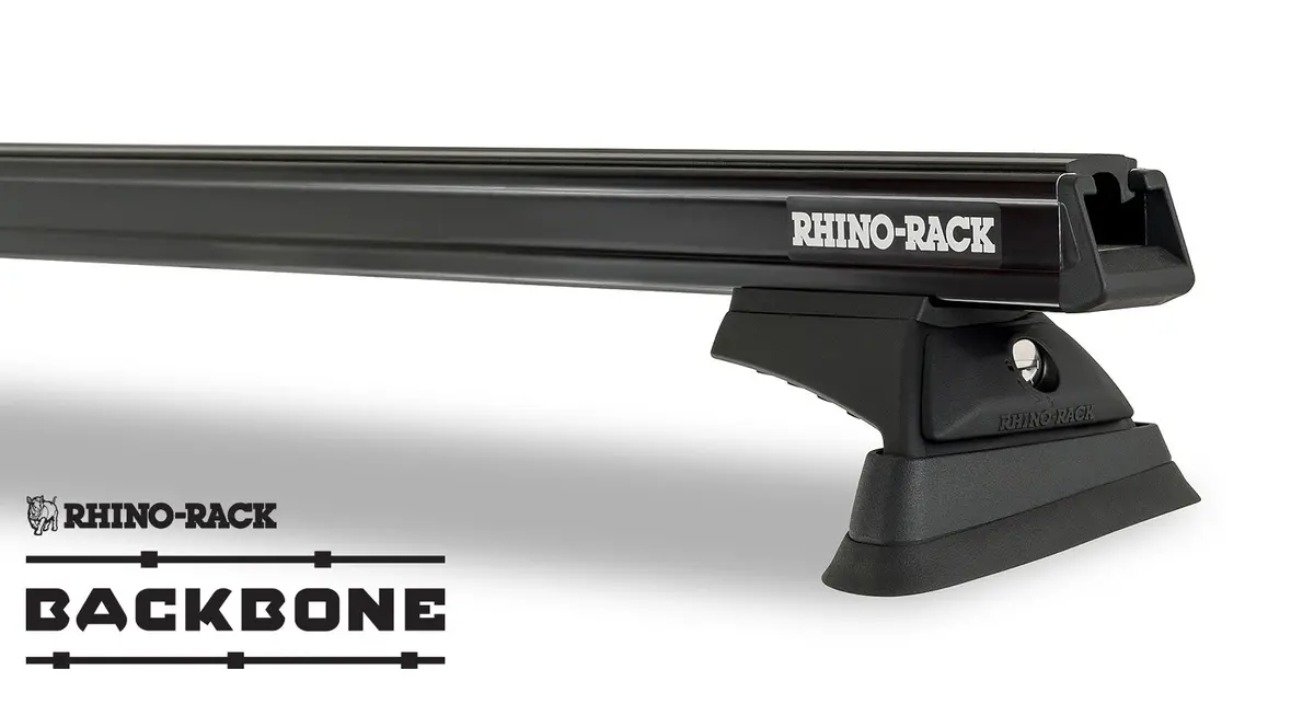 Kit 2 Barres De Toit Noire 1500Mm Rcl Rhino-Rack Backbone Heavy Duty Jeep Wrangler Jk 2011-2019 - Rhino-Rack 1