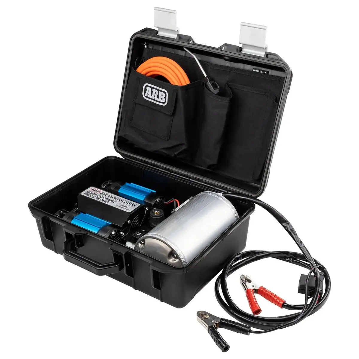 Compresseur Double Arb 12/24V Malette 174L/Min Avec Reserve 2