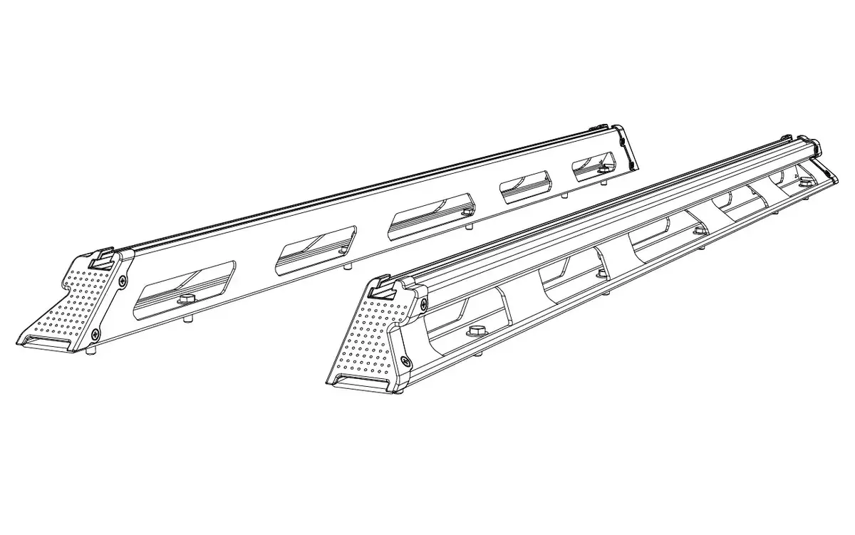 Premium Rails Pour Hardlid Arb Modele Basique - Optionnel 1