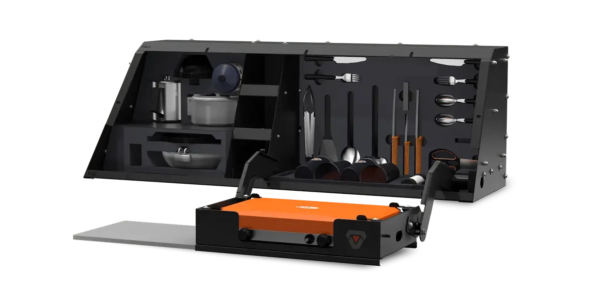 Rsi Smart Kitchen - Toyota & Ford - Double Cab - Côté Gauche (Sans Cuisinière À Gaz) 1