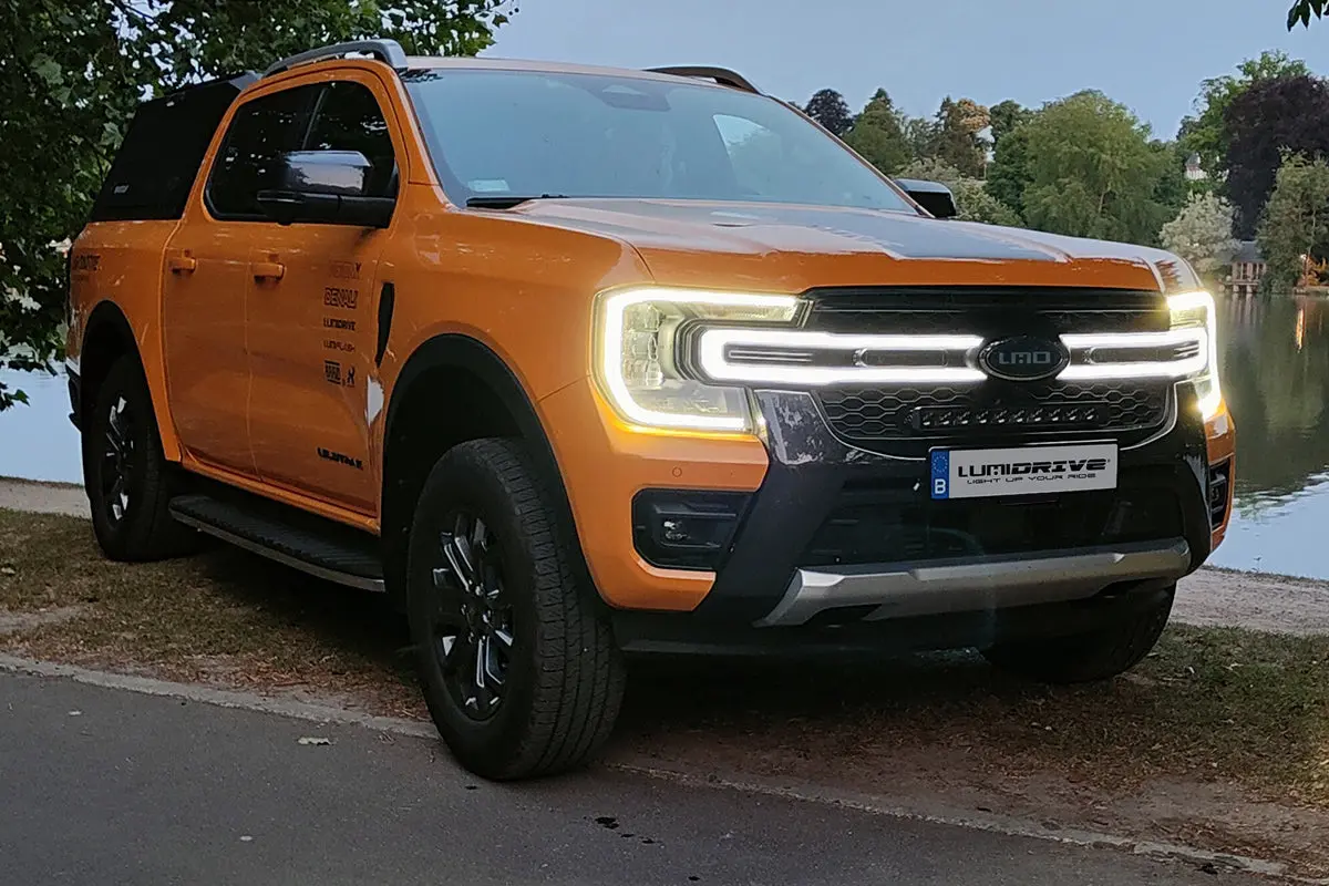 Calandre Shadowline Ranger Lumidrive Feux Led 1