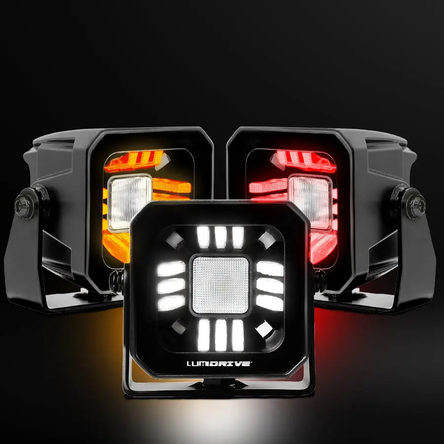 Feux De Conduite Led Lumidrive Dark Drive - Puissance & Style 1