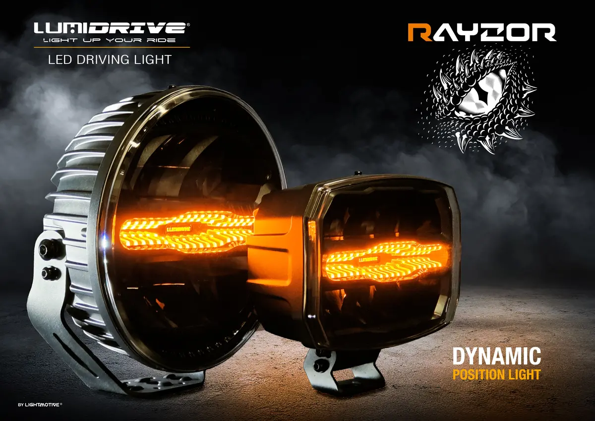 Feux De Position Lumidrive Rayzor S1 - Puissance & Style 2