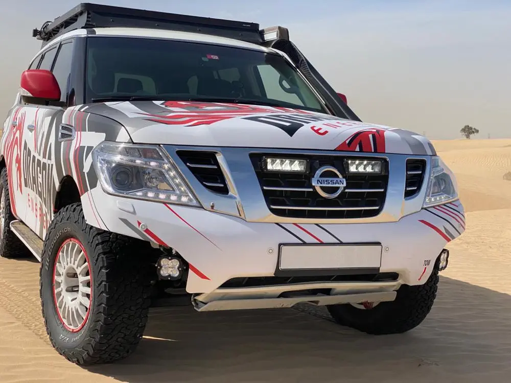 Pack Led Calandre Lazer Lamps Nissan Patrol Y62 2018-2022 1