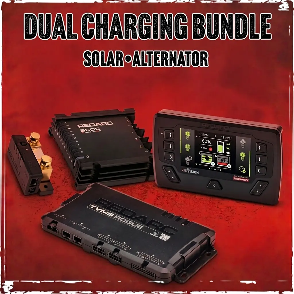 Système Gestion Batterie Redarc Soli Bcdc Alpha50r Tvms Rogue 1