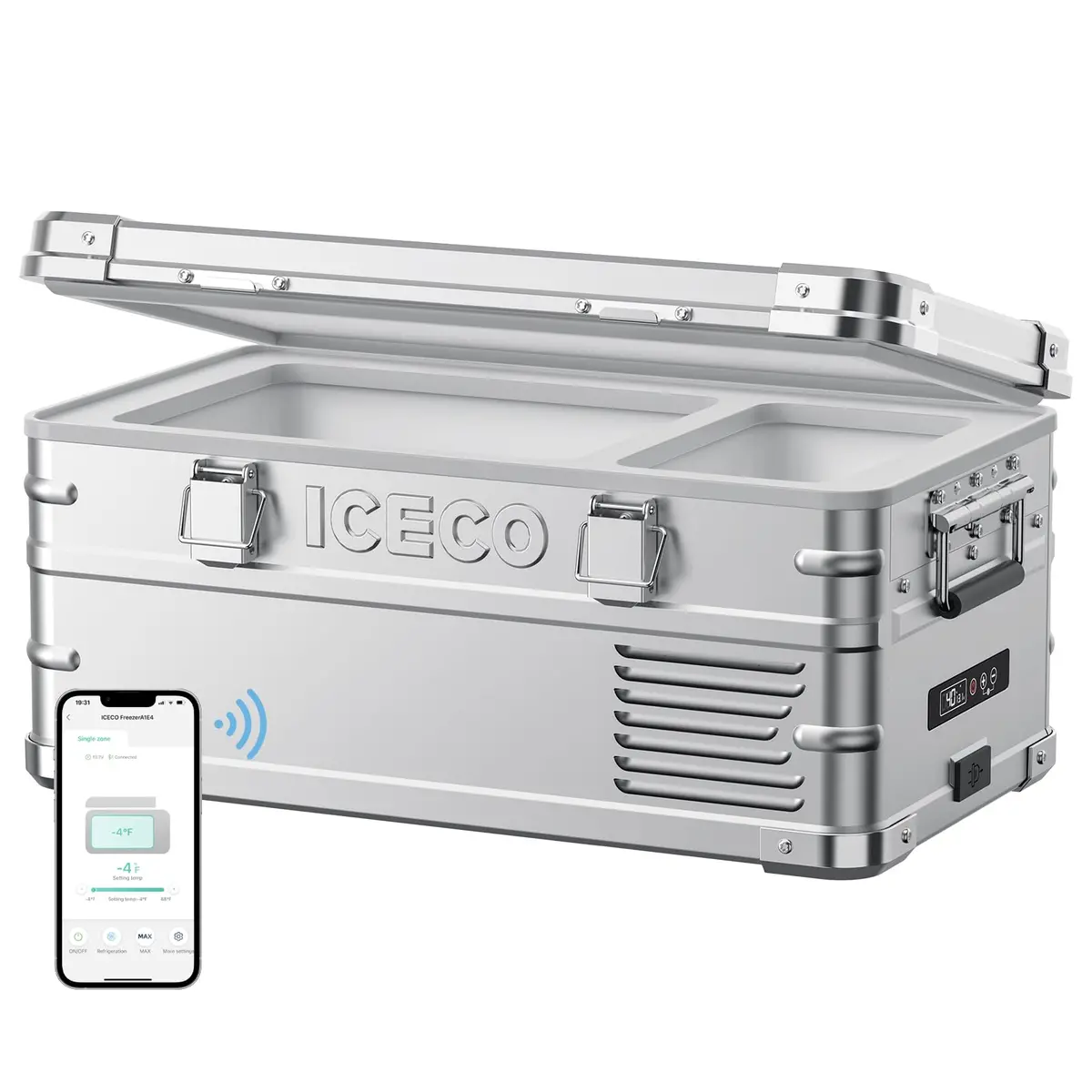 Refrigerateur/Congelateur Iceco 20L Single-Zone  - Argent 1