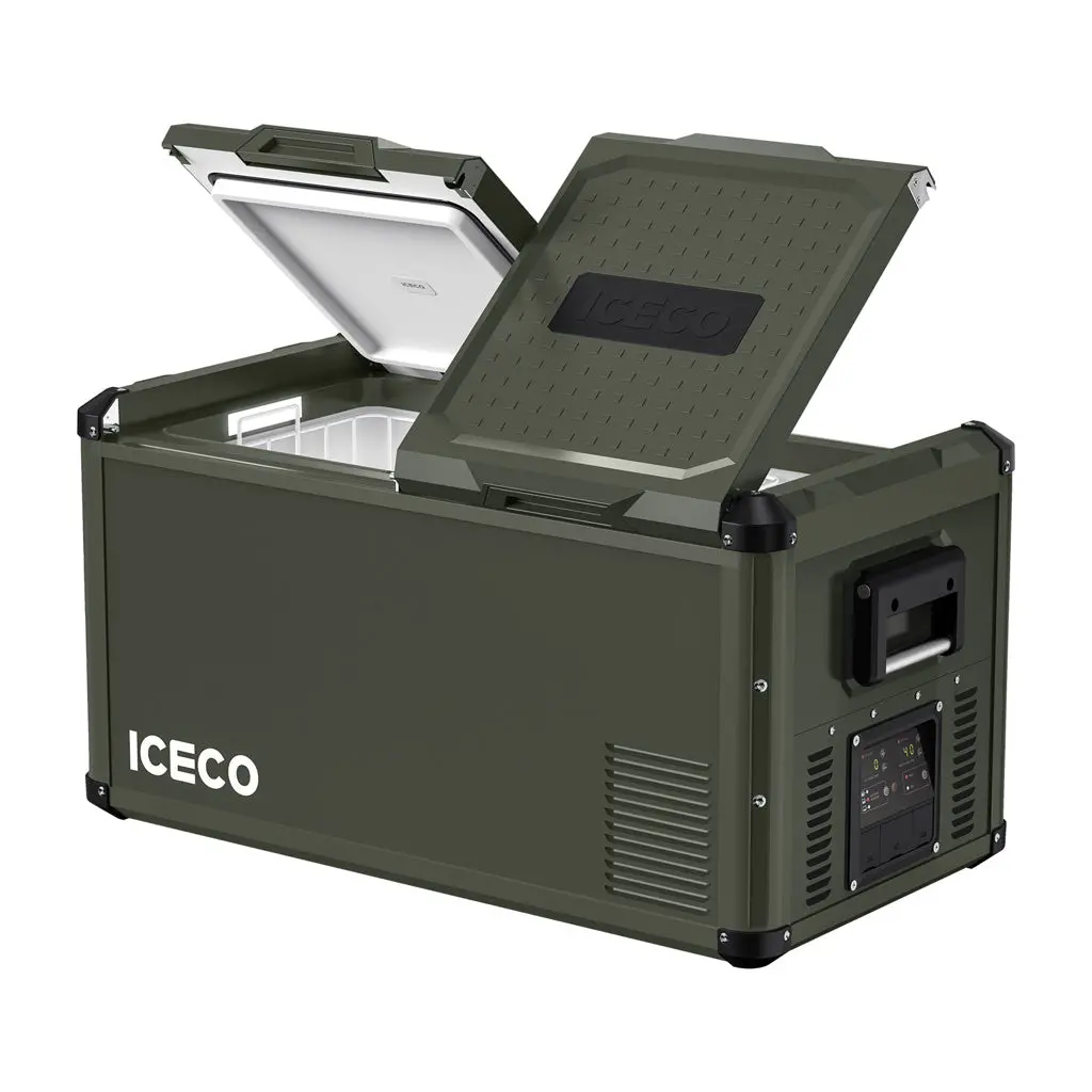 Refrigerateur/Congelateur Iceco 75L Double Compartiments - Vert 2