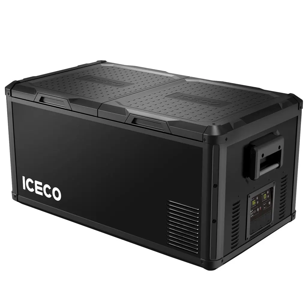 Refrigerateur/Congelateur Iceco 90L Double Compartiments - Noir 1