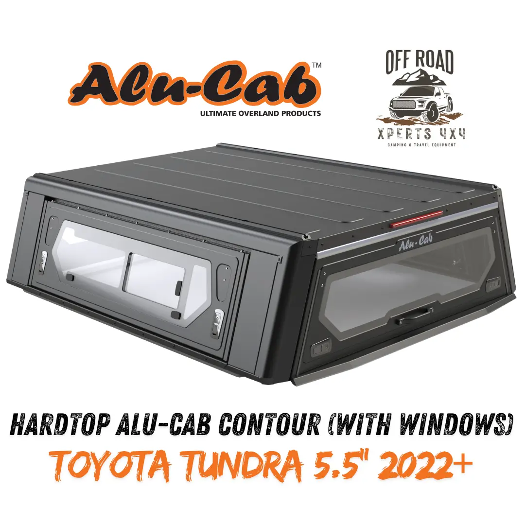 Hardtop Alu-Cab Contour Toyota Tundra 2022+ 5.5" Crewmax 2