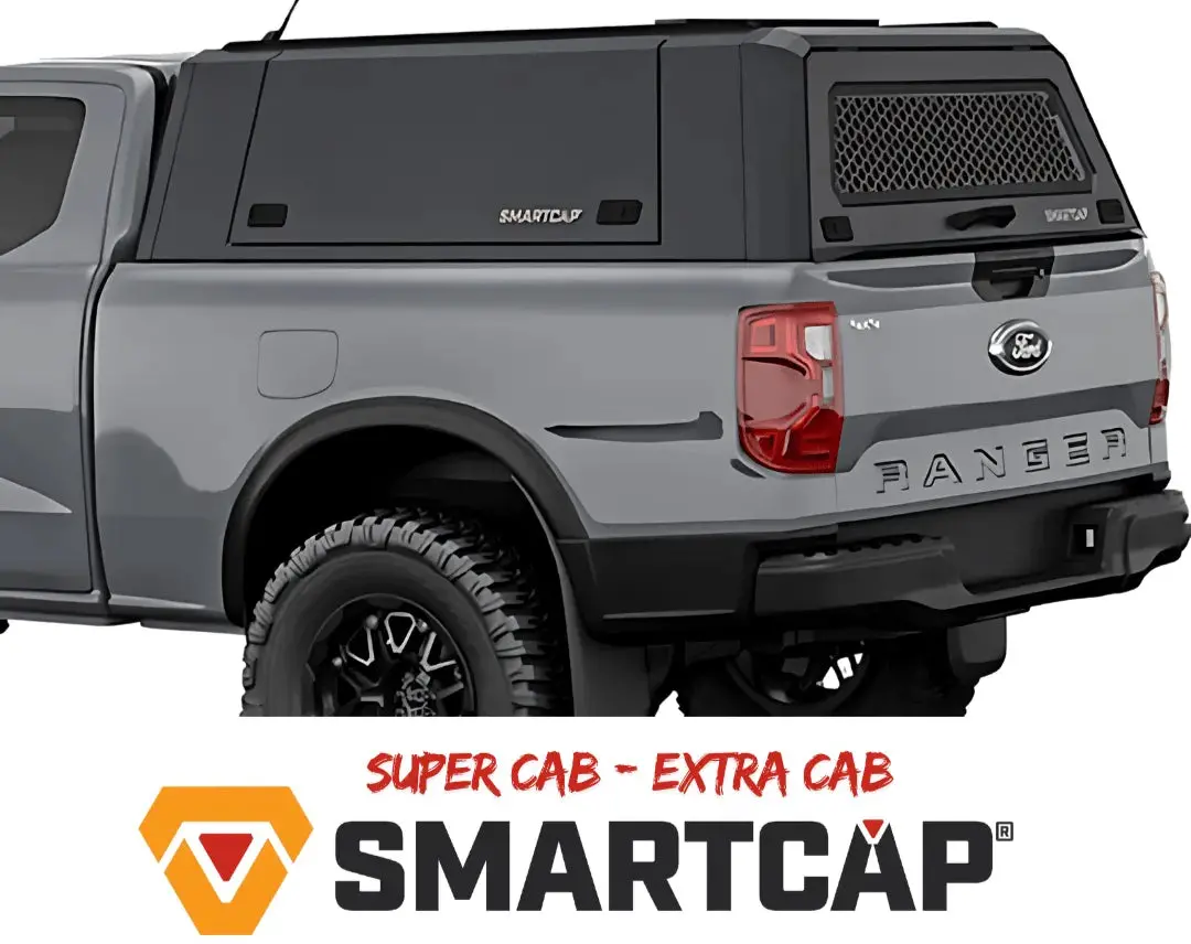 Hardtop Ford Ranger Super-Cab 2023+ | Rsi Evoc Commercial | Acier Inoxydable 1