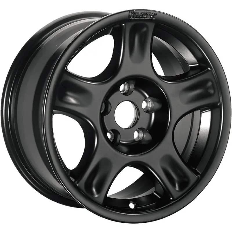Jante Aluminium Racer Black + Cache 1