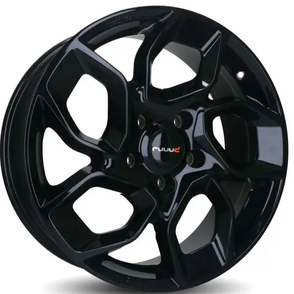 Jante Aluminium Ruuud 18" Gloss Black 5X120 - Certifiées Tüv 2