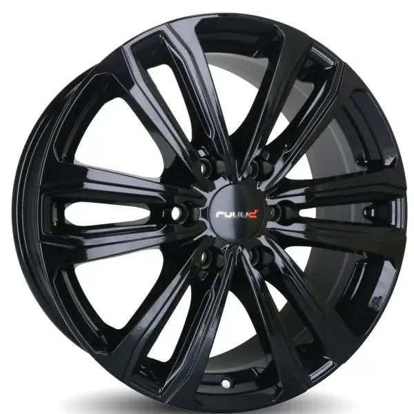 Jante Aluminium Ruuud Namur 7.5X17 6X125 Et50 Ctr74.1 - Gloss Black 1