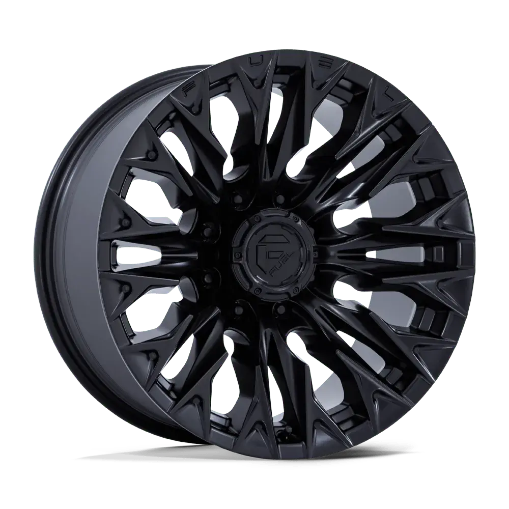 Jante Fuel D804 Flame 22X12 6X139.7 Et-44 | Noir Mat 2