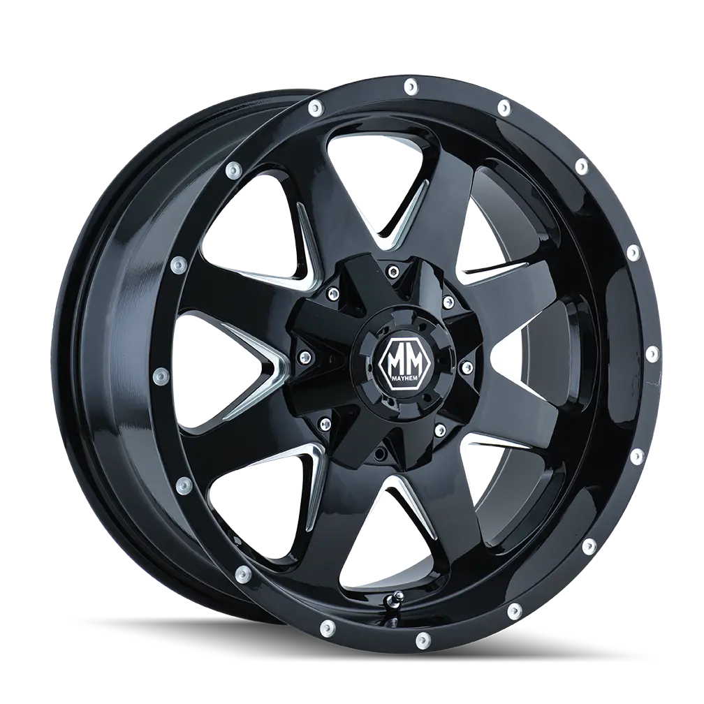 Jante Mayhem 8040 Tank Black 9X17 8X165.1/170 Et18 Cb130.8 1