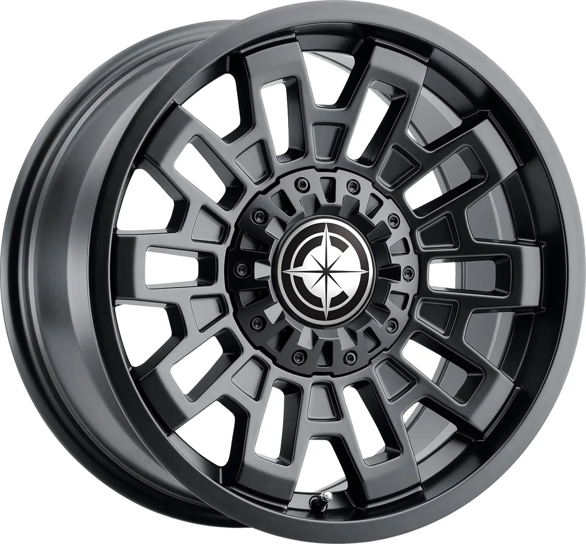 Jante Mayhem 8113 Cortex Matte Black 9X17 5X127 Et-12 Cb71.6 1
