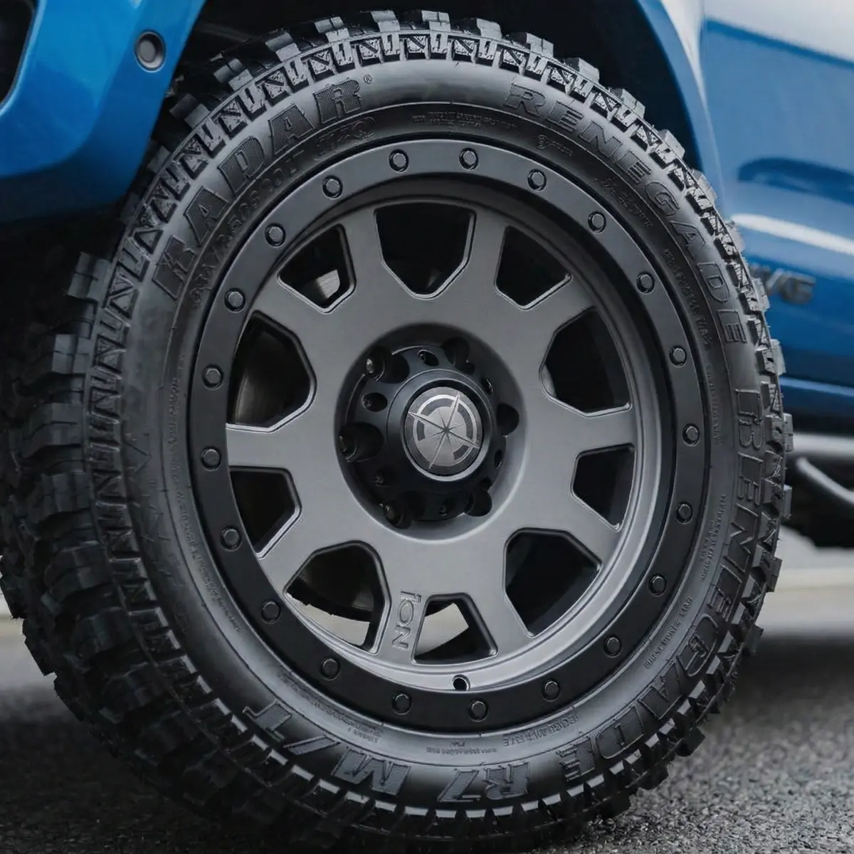 Jante Oc Wheels 135 Matte Gun Metal 1