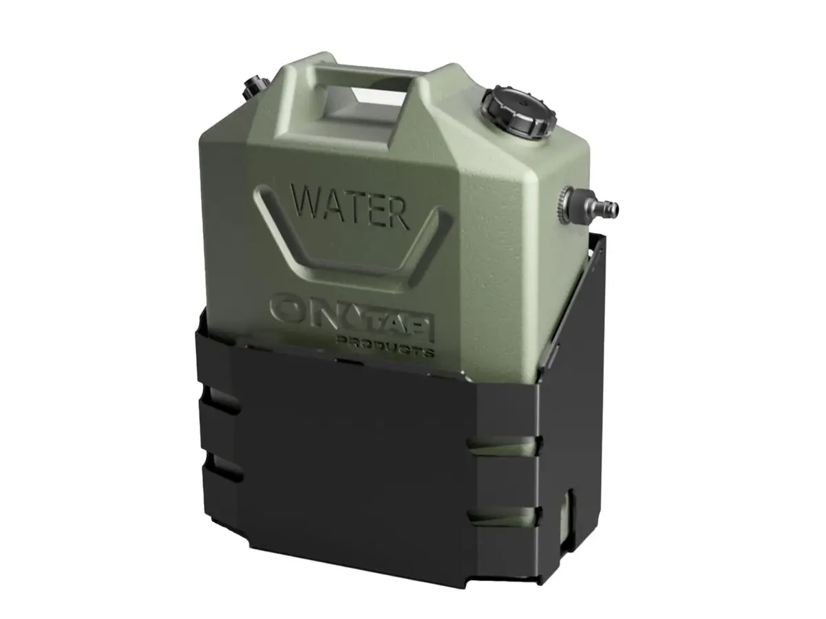Support Jerry Can 22L Ontap Noir | Fixation 4X4 Robuste 1