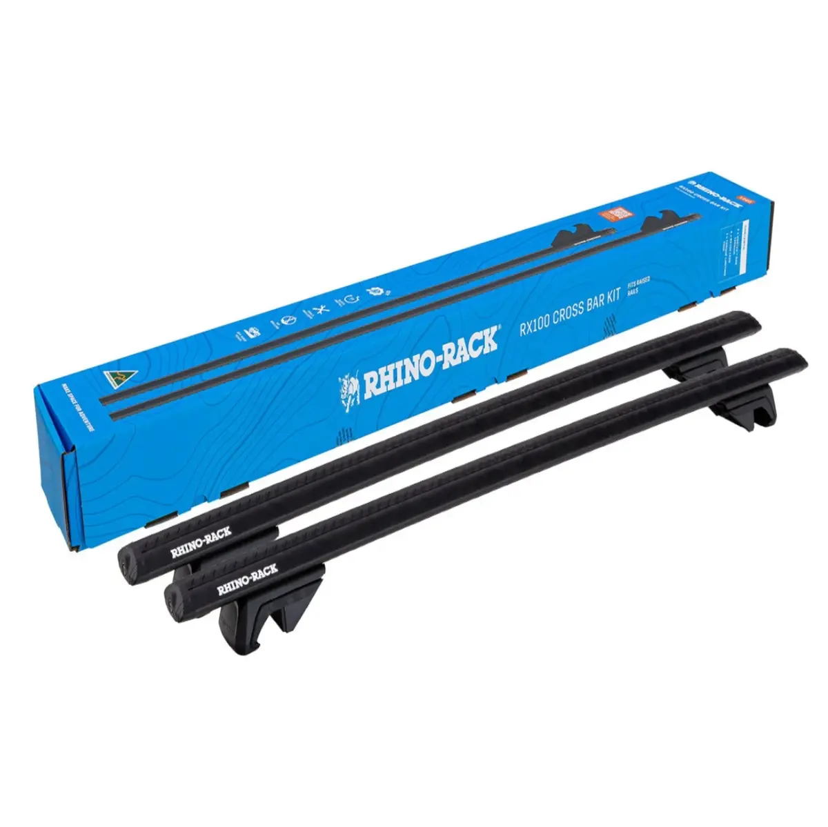Kit 2 Barres De Toit Sportzbar + Rx100 Rhino-Rack - Offroad & Aventure 1