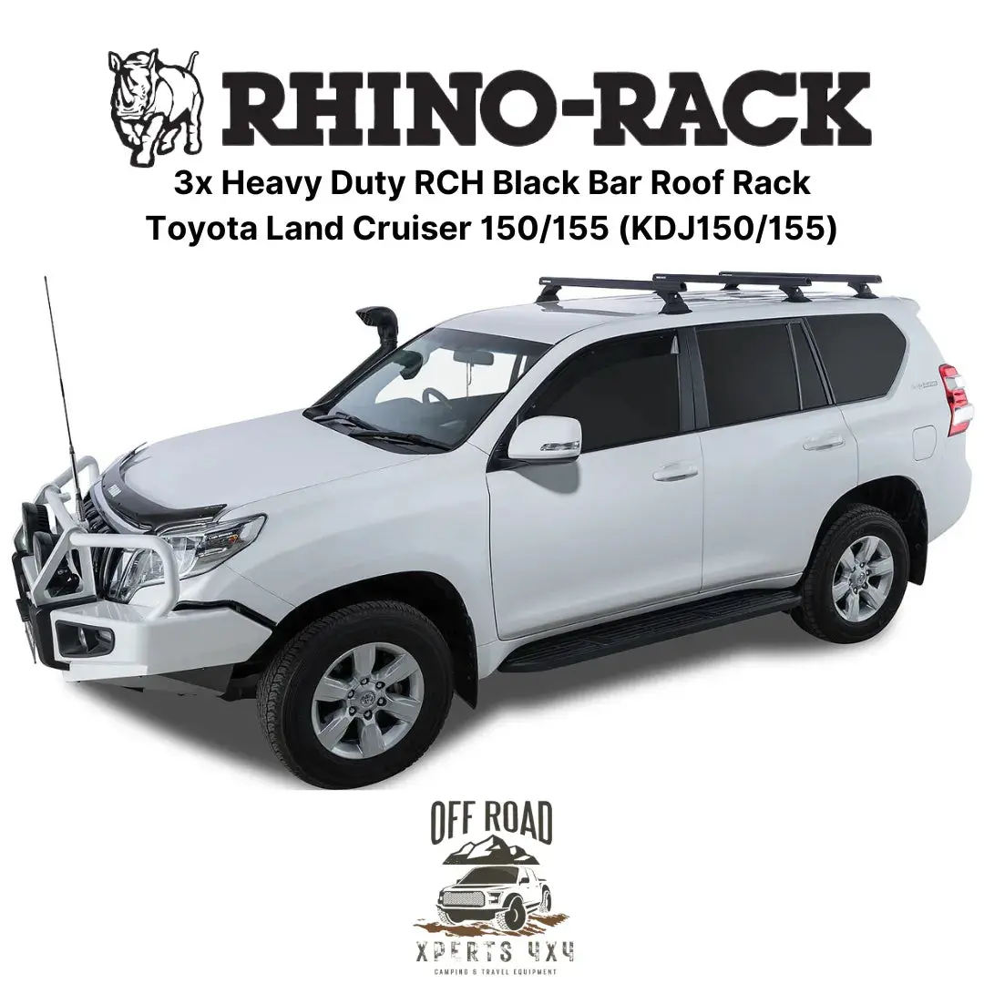 Kit 3X Barres De Toit Heavy-Duty - Toyota Land Cruiser 150/155 | Rhino-Rack 2