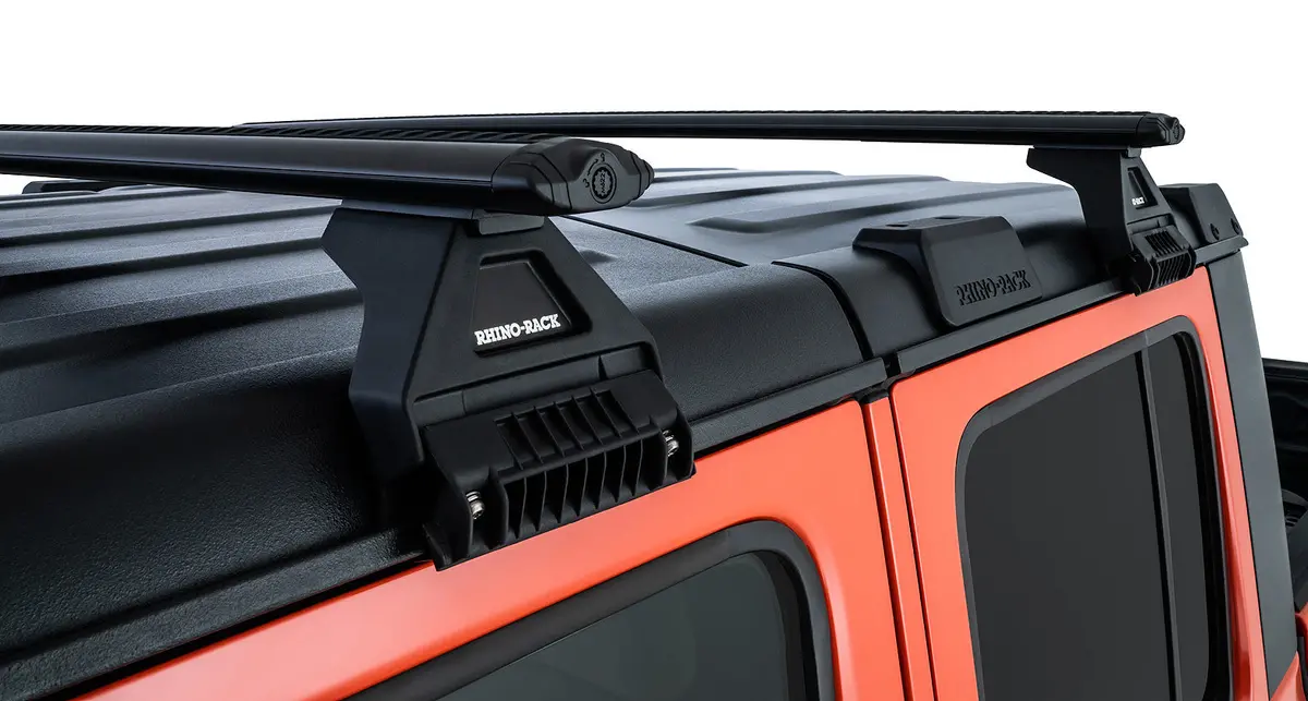Kit De 2X Barres De Toit 1500Mm Rhino-Rack - Jeep Jl & Gladiator Jt 1