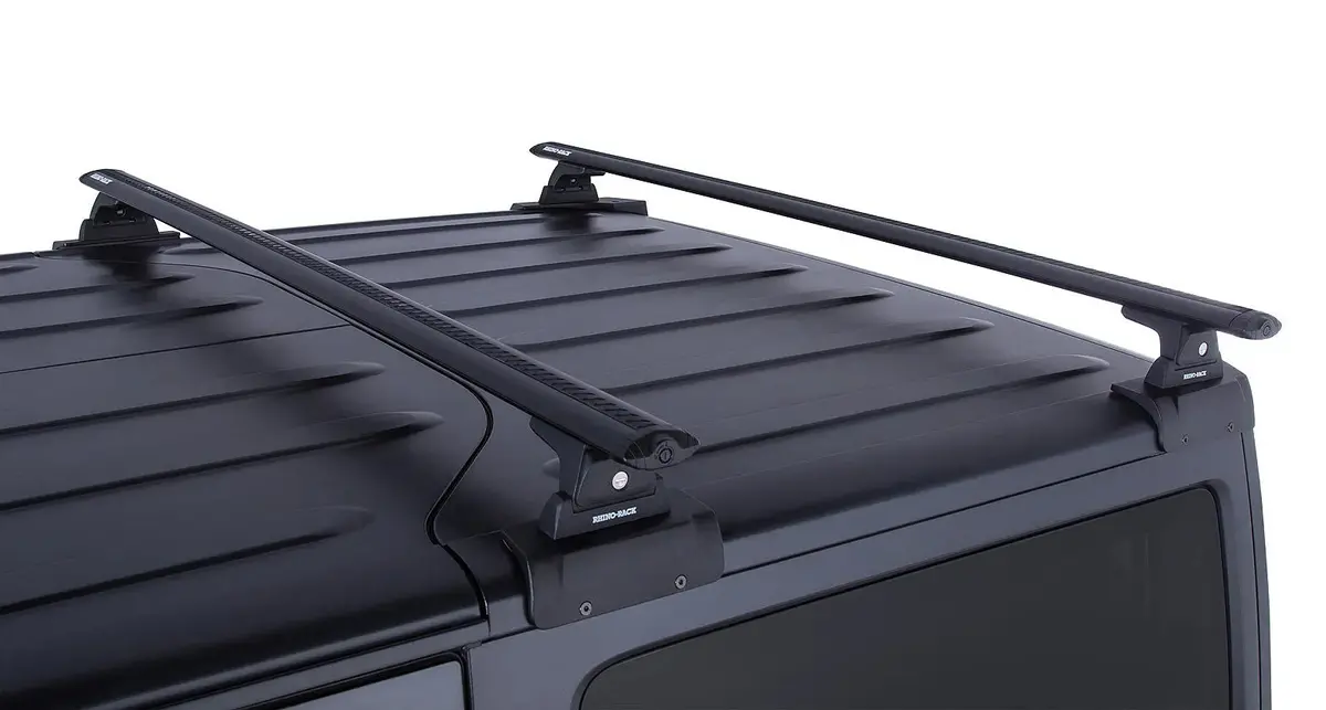 Kit X2 Barres De Toit 1500Mm Sportz - Jeep Wrangler Jk 2 Portes - Rhino-Rack 1