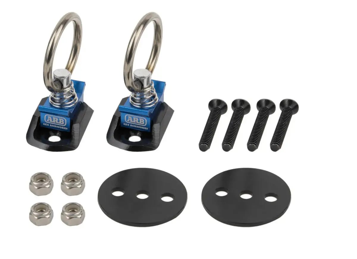 Ensemble De Rails Et Anneaux De Chargement Arb (Pair) 1