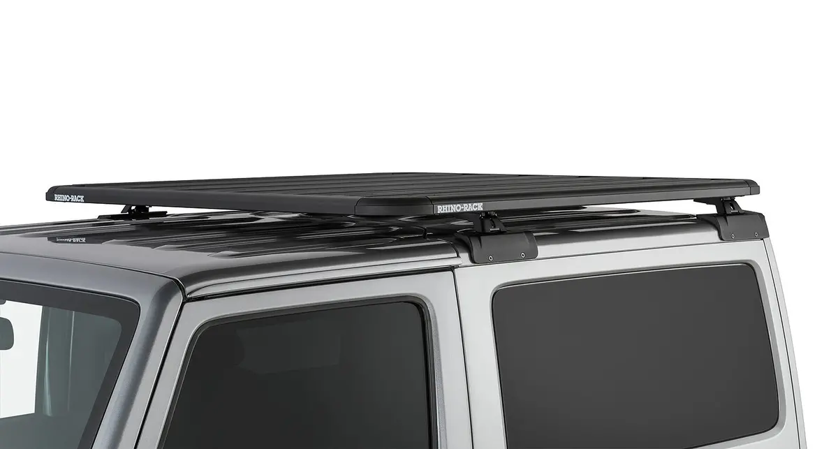 Kit Galerie De Toit + Rcl Jeep Wrangler Jk 2 Portes - 1300Mm X 1430Mm - Rhino-Rack 1