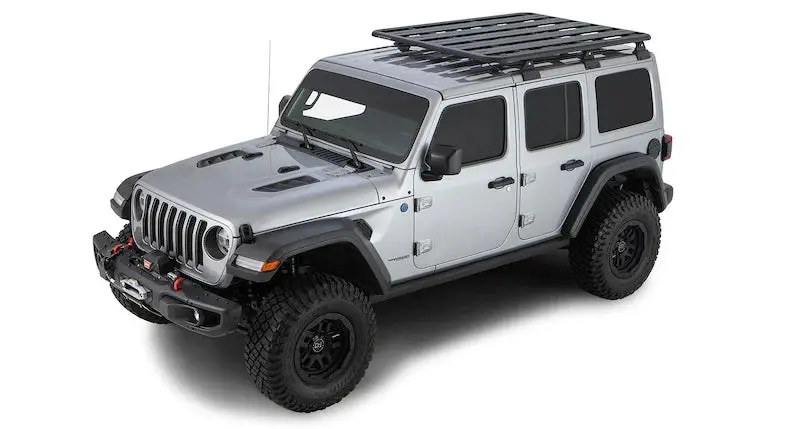 Kit Galerie De Toit + Rlt600 Jeep Wrangler Jl 4 Portes - 1800Mm X 1430Mm - Rhino-Rack 2