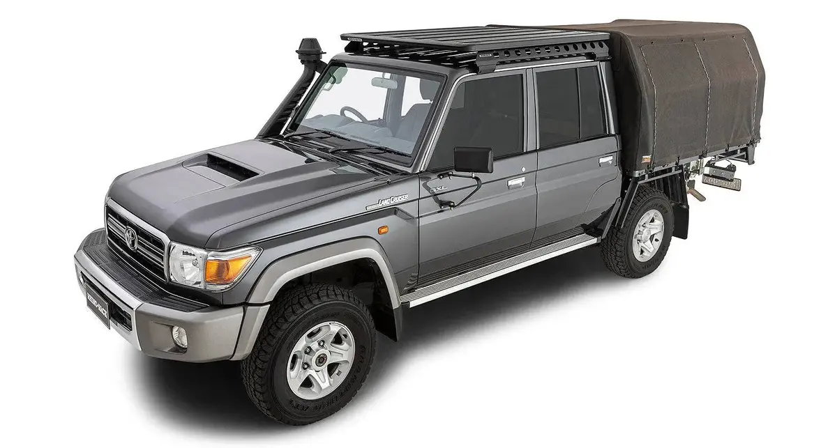 Kit Plateforme Rhinorack Pour Land Cruiser 79 Double Cab - 1528 X 1376Mm 2
