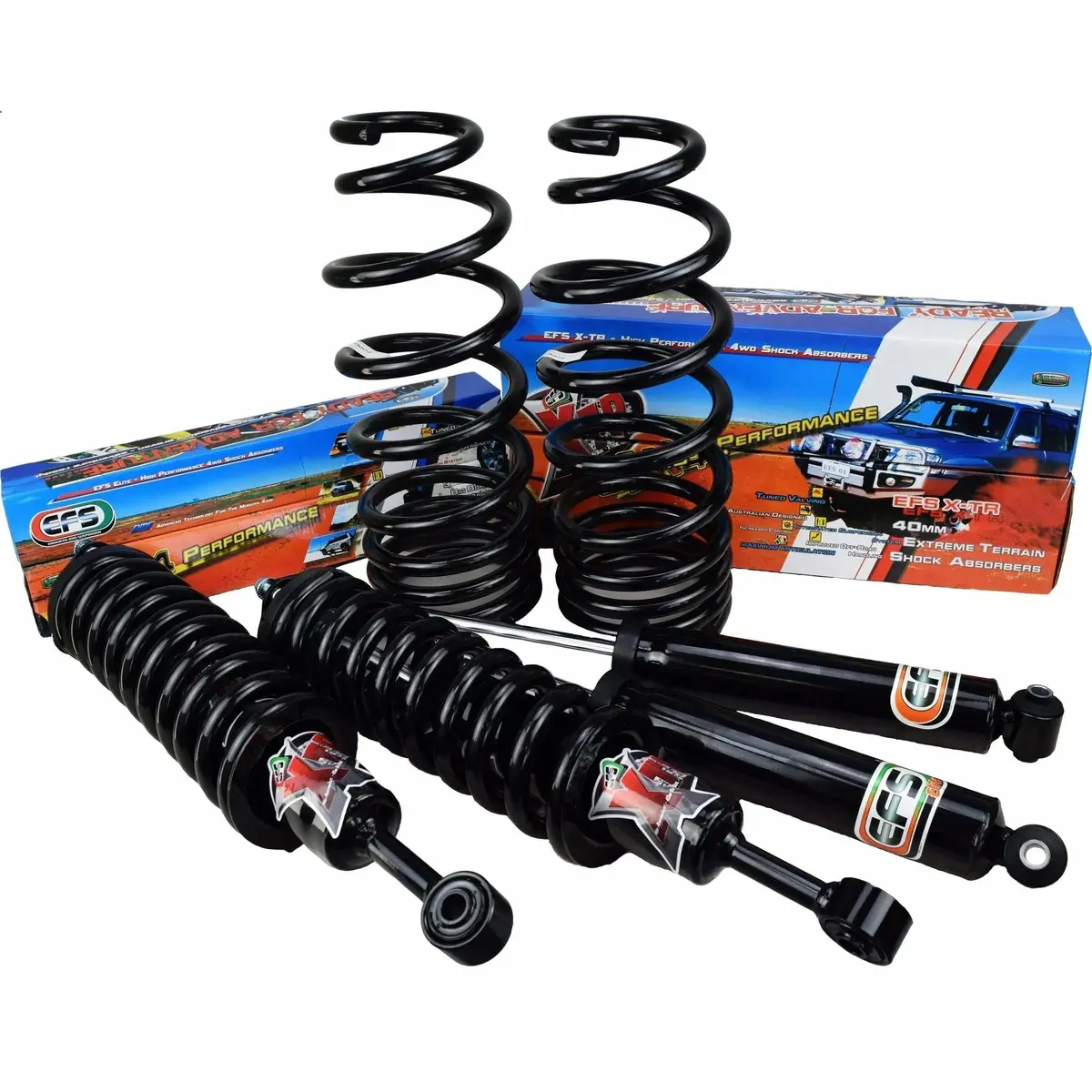 Kit De Suspension Efs4x4 | Jeep Grand Cherokee Wh/Wk 2005-2010 | +40Mm Rehausse 1
