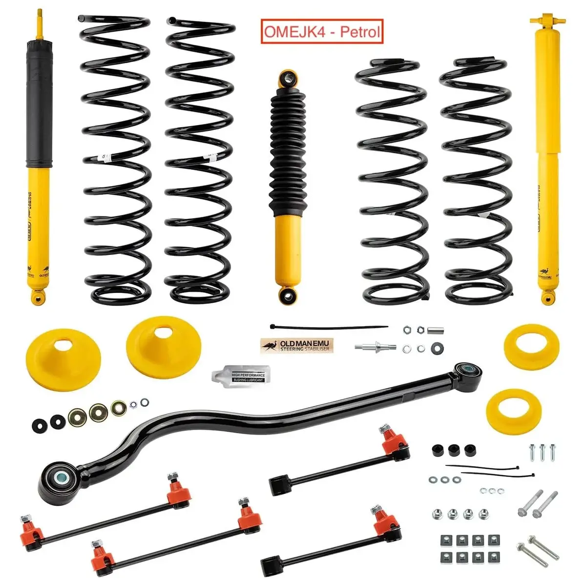 Kit De Suspension Ome | Jeep Wrangler Jk | +100Mm Rehausse 2