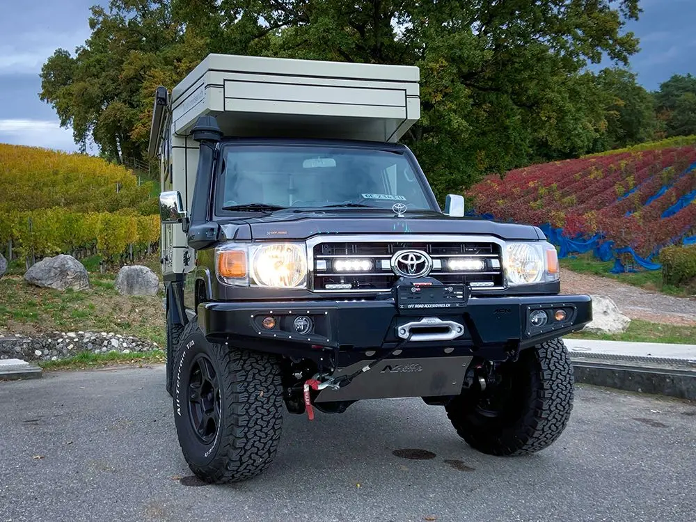 Pack Led Calandre Lazer Lamps Toyota Land Cruiser 70-Serie 2007-2023 — 2X St4 Intégré 1