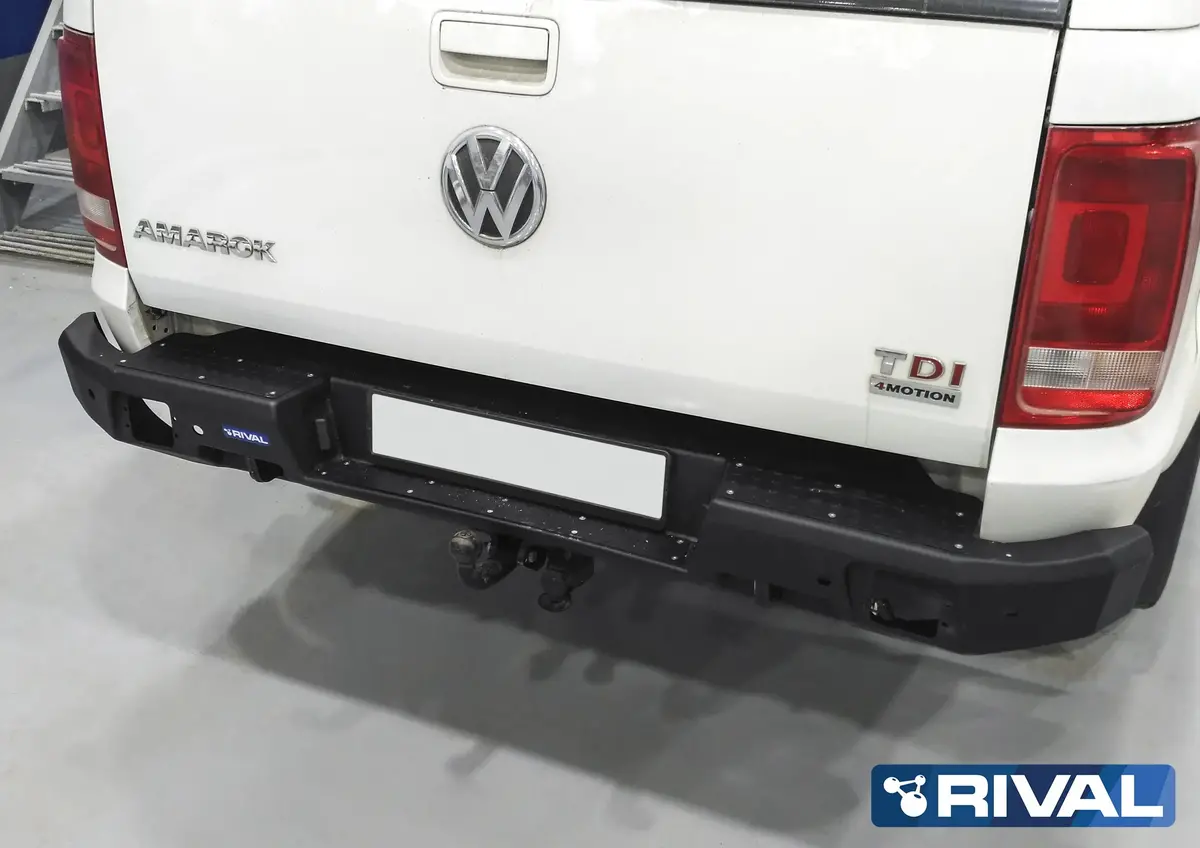 Pare-Choc Arriere Aluminium Rival - Volkswagen Amarok 2010 À 2022 2