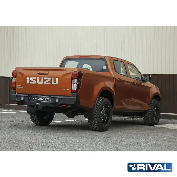 Pare-Choc Arrière Aluminium Rival4x4 | Isuzu Dmax 2021+ 2