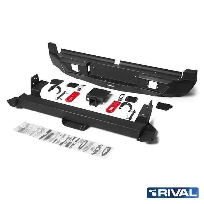 Pare-Choc Arrière Aluminium Rival4x4 | Isuzu Dmax 2021+ 2