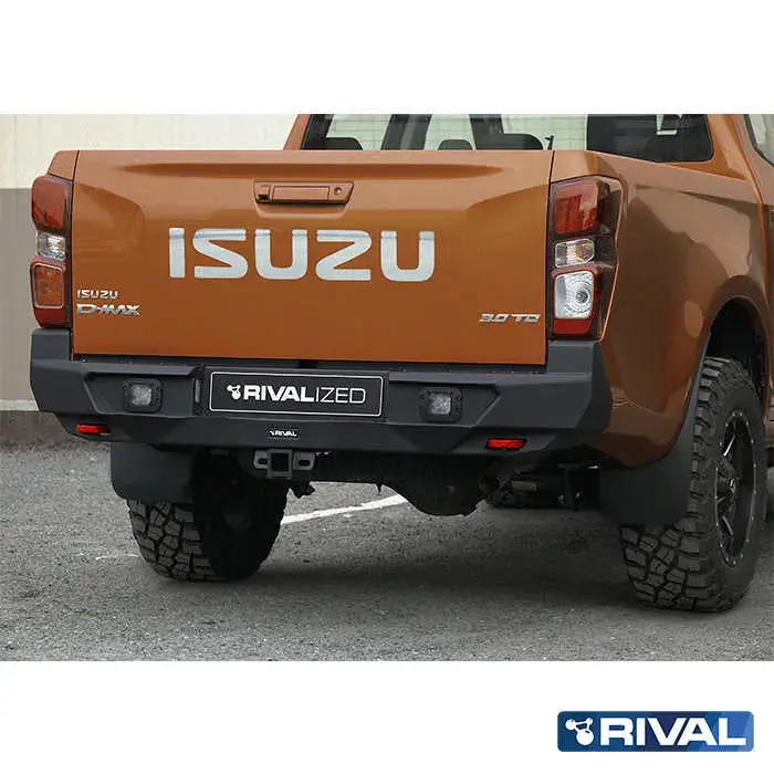 Pare-Choc Arrière Aluminium Rival4x4 | Isuzu Dmax 2021+ 1