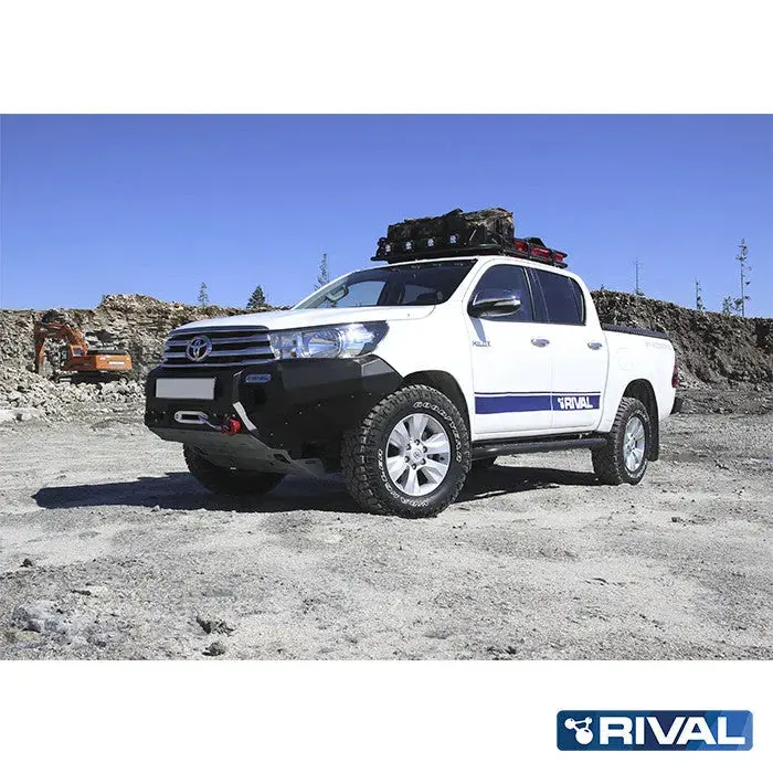 Pare-Choc Avant Aluminium Rival4x4 - Toyota Hilux Revo 2016-2020 2