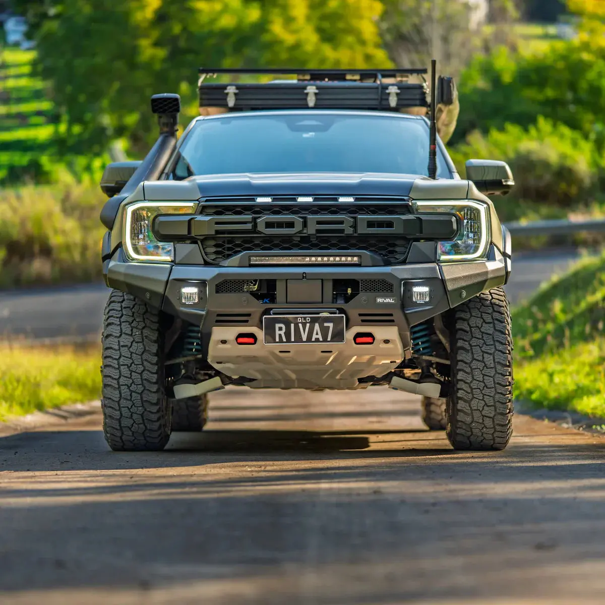 Pare-Choc Avant Gen2 Rival Aluminium Ford Ranger 2023+ 1