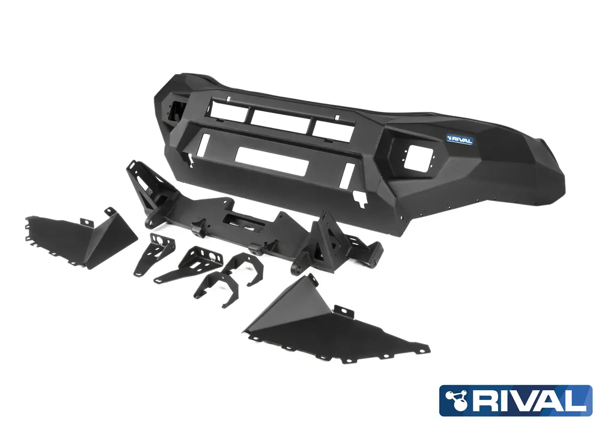 Pare-Choc Avant Rival Aluminium - Toyota Hilux 2011-2015 2