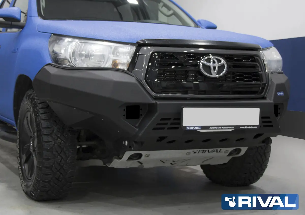 Pare-Choc Avant Rival Aluminium - Toyota Hilux Legend 2018-20 1