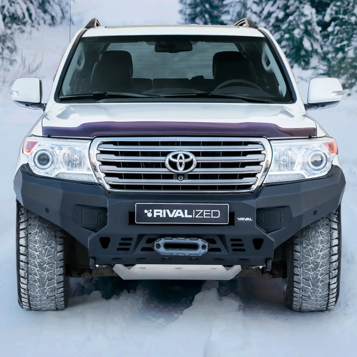 Pare-Choc Avant Rival Aluminium - Toyota Lc200 2006-2015 1