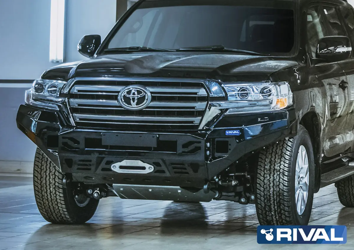 Pare-Choc Avant Rival Aluminium - Toyota Lc200 2015-2021 1
