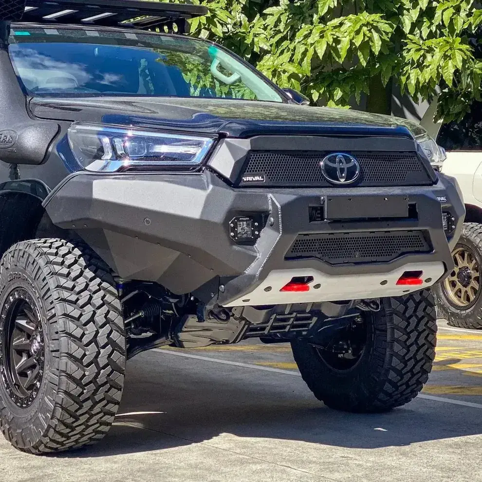 Pare-Choc Avant Rival Toyota Hilux 2021 A Present | Léger Et Robuste 2